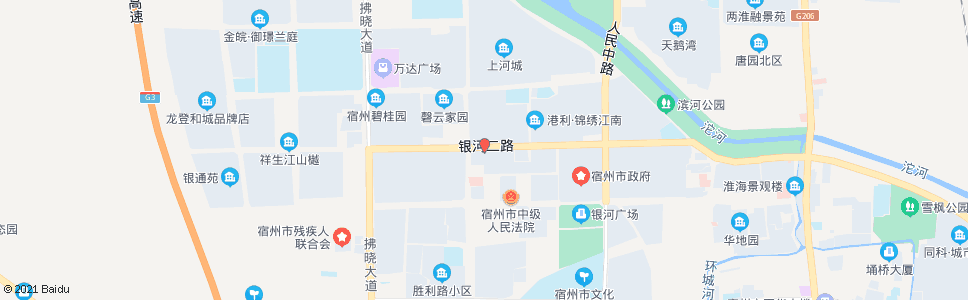 宿州二十二路停车场_公交站地图_宿州公交_妙搜公交查询2024