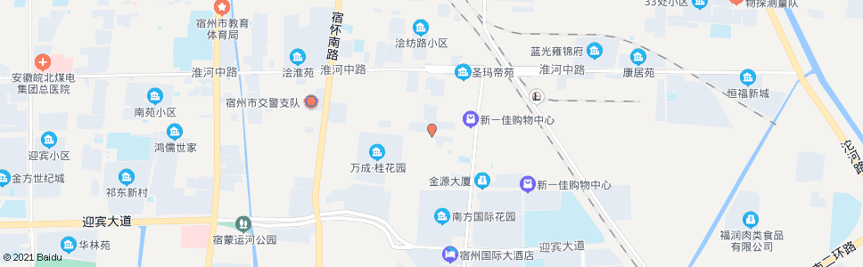 宿州丰原小区_公交站地图_宿州公交_妙搜公交查询2024