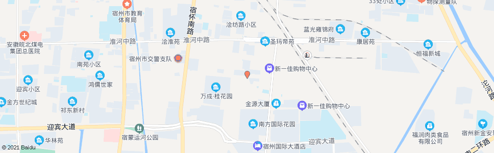 宿州丰源小区_公交站地图_宿州公交_妙搜公交查询2024