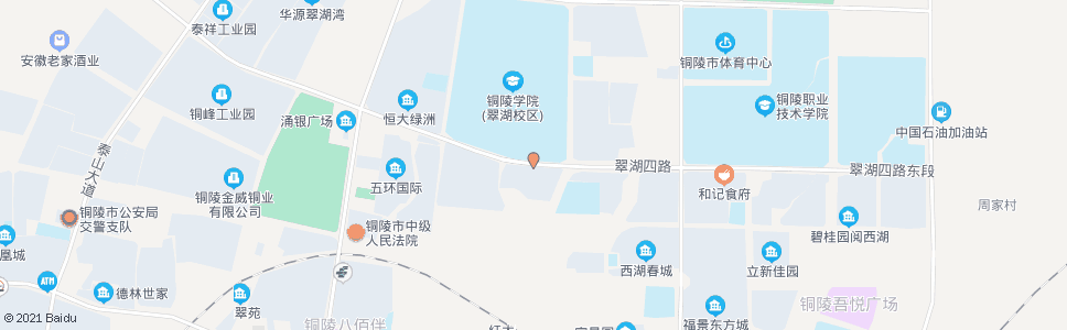 铜陵铜陵学院_公交站地图_铜陵公交_妙搜公交查询2024