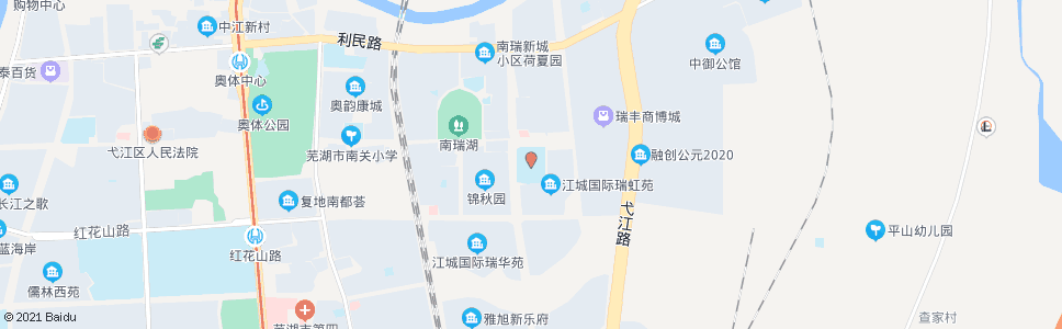 芜湖南瑞实验学校_公交站地图_芜湖公交_妙搜公交查询2024