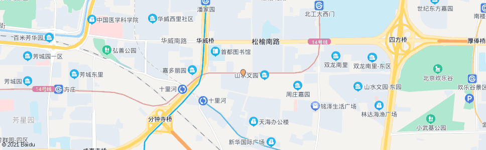 北京科委指院_公交站地图_北京公交_妙搜公交查询2024