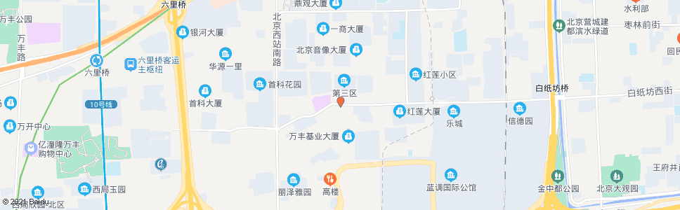 北京红莲南路西口_公交站地图_北京公交_妙搜公交查询2024