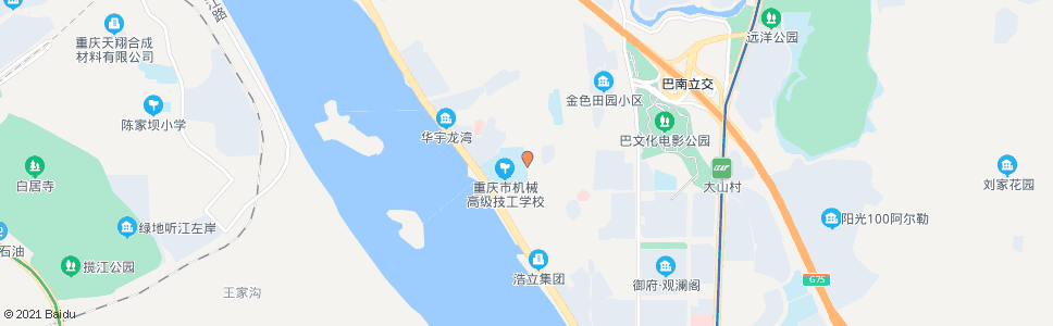 重庆技师学院_公交站地图_重庆公交_妙搜公交查询2024