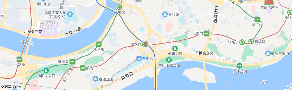 重庆两路口站_公交站地图_重庆公交_妙搜公交查询2024