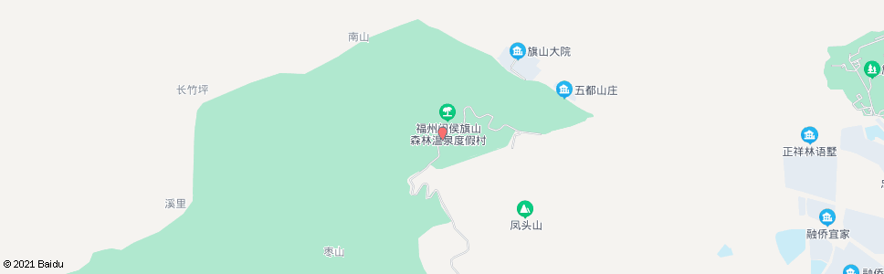 福州旗山度假村_公交站地图_福州公交_妙搜公交查询2024