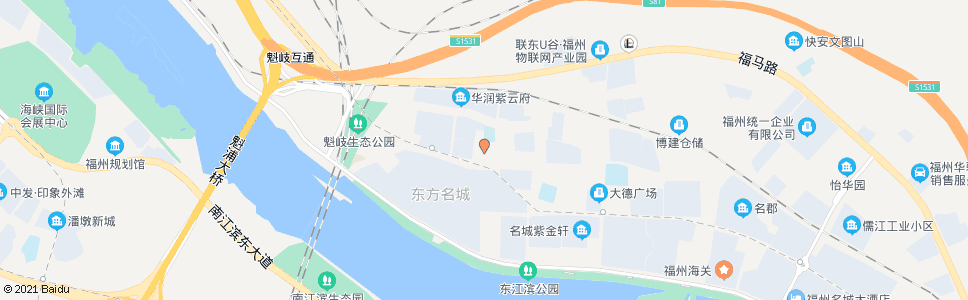 福州魁岐小学_公交站地图_福州公交_妙搜公交查询2024