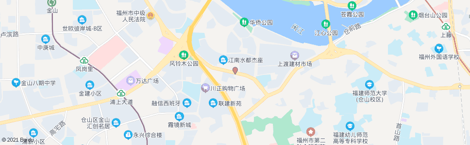 福州联建村(财金校)_公交站地图_福州公交_妙搜公交查询2024