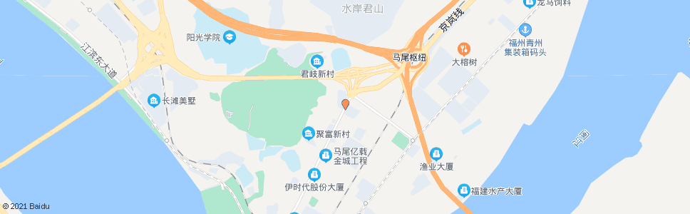 福州君竹路_公交站地图_福州公交_妙搜公交查询2024