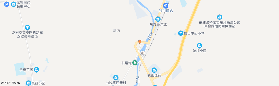 龙岩溪西村_公交站地图_龙岩公交_妙搜公交查询2024