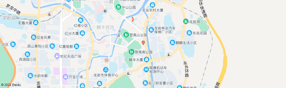 龙岩溪南新村_公交站地图_龙岩公交_妙搜公交查询2024