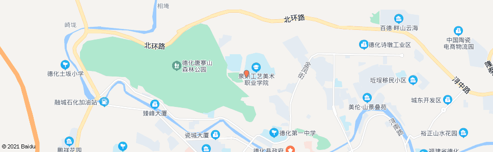 泉州陶瓷学院_公交站地图_泉州公交_妙搜公交查询2024