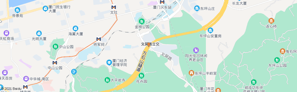 厦门文屏路(成功大道)_公交站地图_厦门公交_妙搜公交查询2024