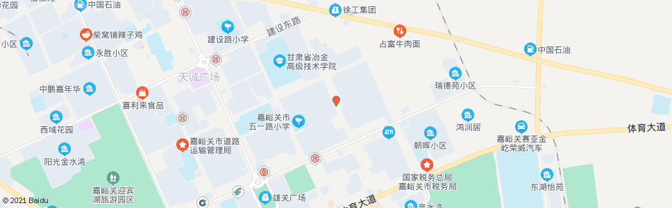 嘉峪关阳光市场_公交站地图_嘉峪关公交_妙搜公交查询2024