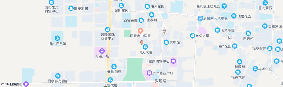 酒泉区建设局_公交站地图_酒泉公交_妙搜公交查询2024