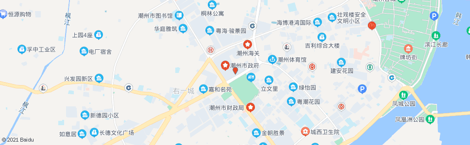 潮州金乐大酒店_公交站地图_潮州公交_妙搜公交查询2024