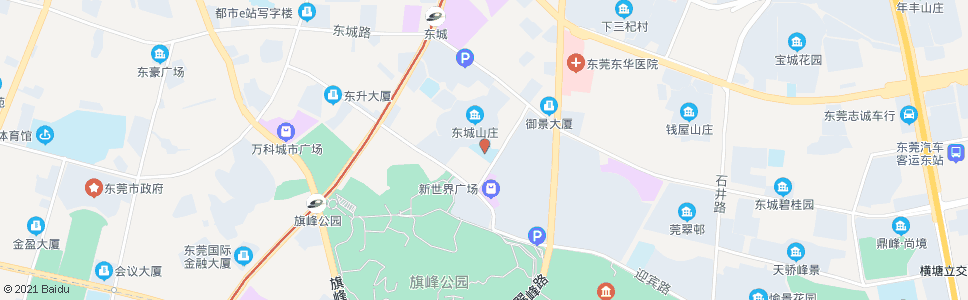 东莞东城小学_公交站地图_东莞公交_妙搜公交查询2024