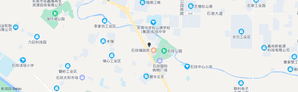 东莞崇威酒店_公交站地图_东莞公交_妙搜公交查询2024