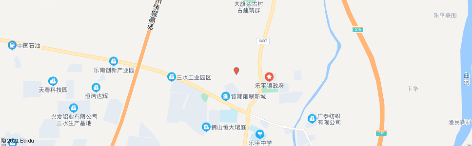 佛山企岗村_公交站地图_佛山公交_妙搜公交查询2024