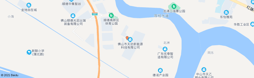 佛山顺德高新区(悍高站)_公交站地图_佛山公交_妙搜公交查询2024