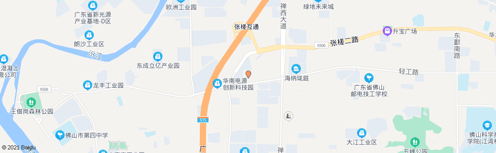 佛山张槎中心小学_公交站地图_佛山公交_妙搜公交查询2024