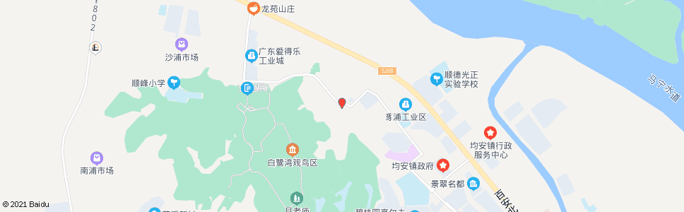 佛山豸浦市场_公交站地图_佛山公交_妙搜公交查询2024