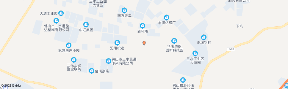 佛山污水处理厂(大塘)_公交站地图_佛山公交_妙搜公交查询2024