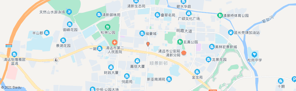 清远黄坑好美家_公交站地图_清远公交_妙搜公交查询2024