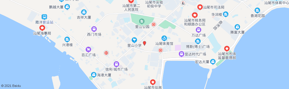 汕尾奎山路口_公交站地图_汕尾公交_妙搜公交查询2024