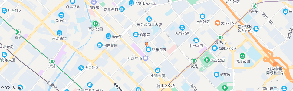 深圳上川建安路口_公交站地图_深圳公交_妙搜公交查询2024