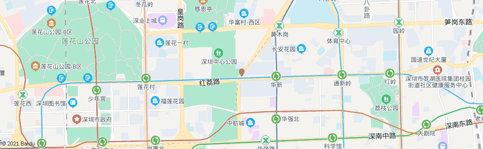 深圳华富路4_公交站地图_深圳公交_妙搜公交查询2024