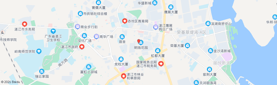 湛江市二十九小_公交站地图_湛江公交_妙搜公交查询2024