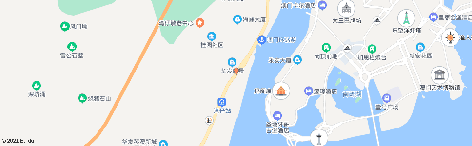 珠海南湾南路北_公交站地图_珠海公交_妙搜公交查询2024