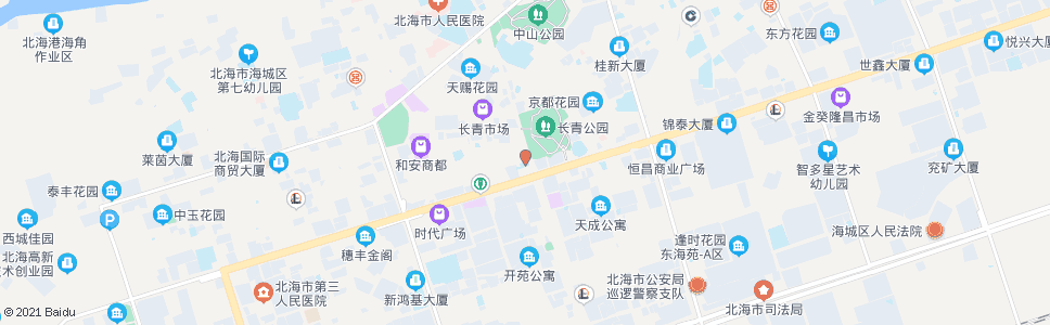 北海艺术学院_公交站地图_北海公交_妙搜公交查询2024