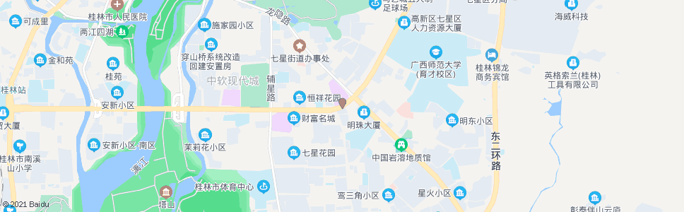 桂林三里店广场西口_公交站地图_桂林公交_妙搜公交查询2024