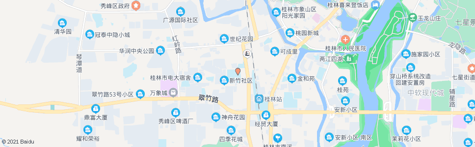 桂林铁路小学_公交站地图_桂林公交_妙搜公交查询2024