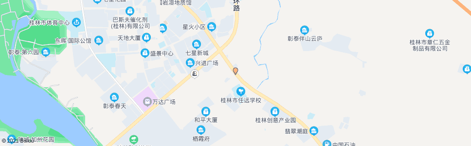 桂林七里店_公交站地图_桂林公交_妙搜公交查询2024