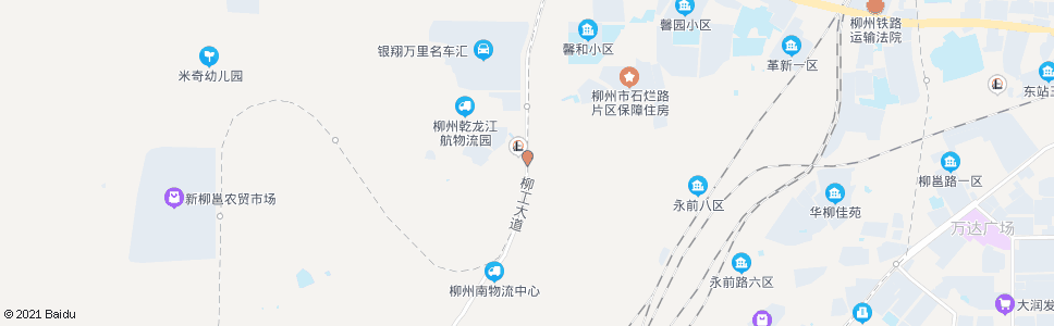 柳州石烂新村_公交站地图_柳州公交_妙搜公交查询2024