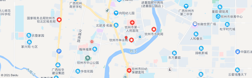 钦州实验小学_公交站地图_钦州公交_妙搜公交查询2024