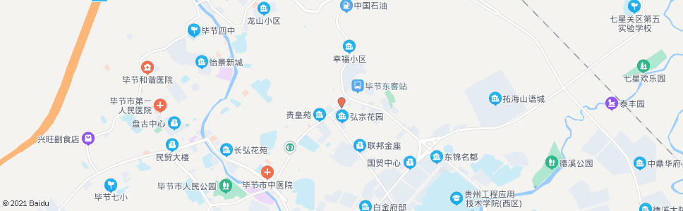 毕节麻园路_公交站地图_毕节公交_妙搜公交查询2024