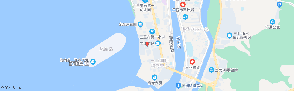 三亚望海花园酒店_公交站地图_三亚公交_妙搜公交查询2024