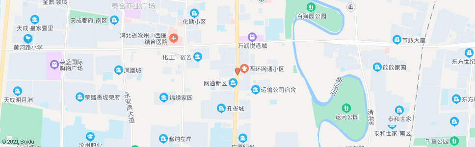 沧州浮阳大道中路_公交站地图_沧州公交_妙搜公交查询2024