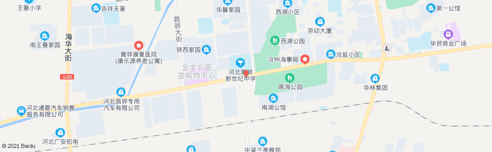 沧州铁路中学_公交站地图_沧州公交_妙搜公交查询2024