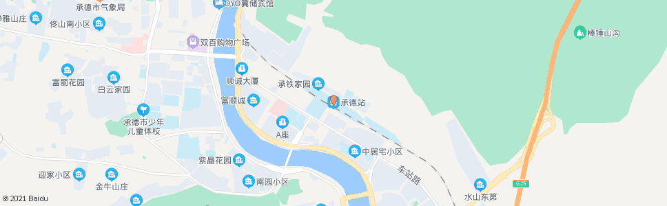 承德长阁_公交站地图_承德公交_妙搜公交查询2024