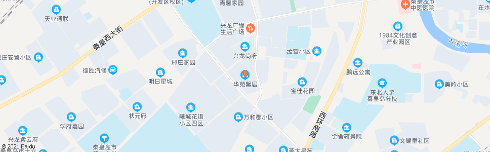 秦皇岛华苑馨居_公交站地图_秦皇岛公交_妙搜公交查询2024