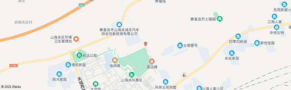 秦皇岛正大有限公司_公交站地图_秦皇岛公交_妙搜公交查询2024