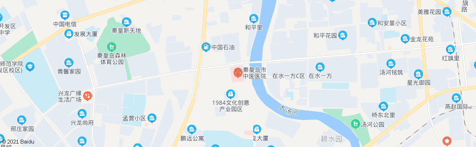 秦皇岛市中医医院(念奴娇整形总院)_公交站地图_秦皇岛公交_妙搜公交查询2024