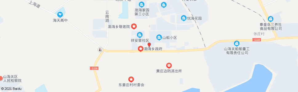 秦皇岛船厂路口_公交站地图_秦皇岛公交_妙搜公交查询2024