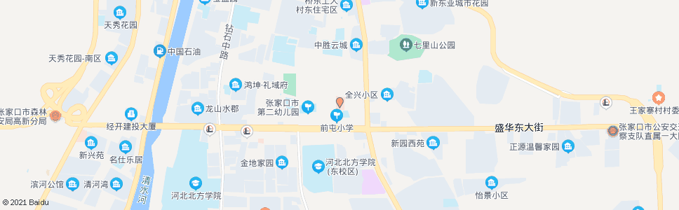 张家口市第五医院_公交站地图_张家口公交_妙搜公交查询2024