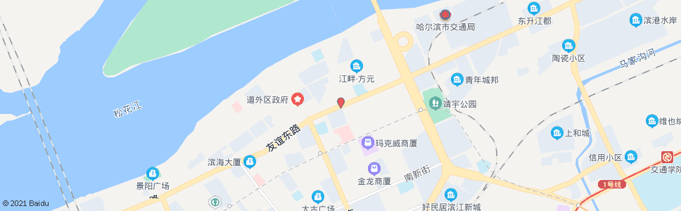 哈尔滨道外北十六道街_公交站地图_哈尔滨公交_妙搜公交查询2024